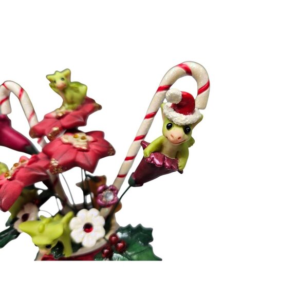 The Whimsical World of Pocket Dragons Dragons Yule Love Figurine 2004 Musgrave - Picture 3 of 10